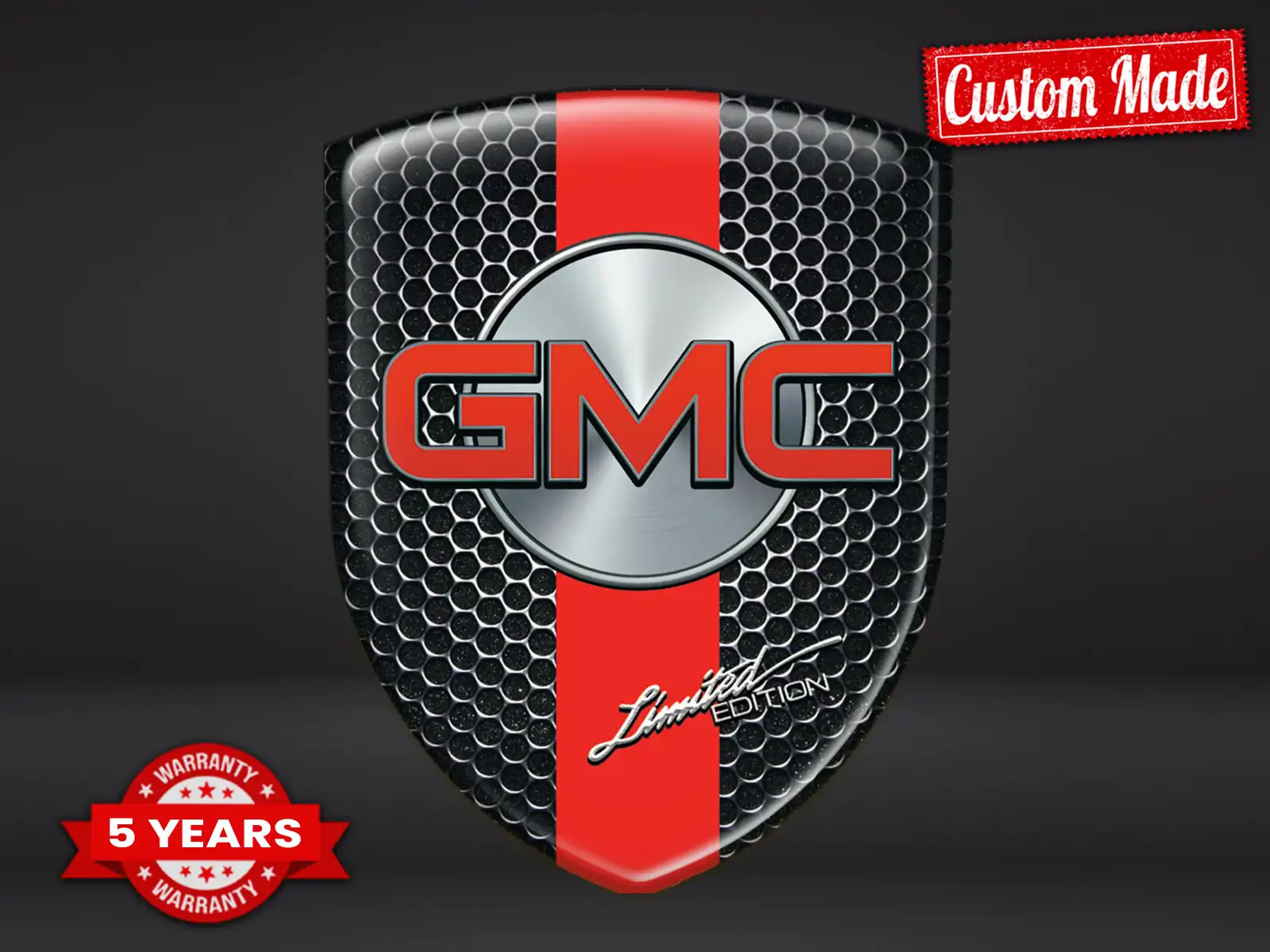 GMC Autosticker Premium Stern Exklusiv Design